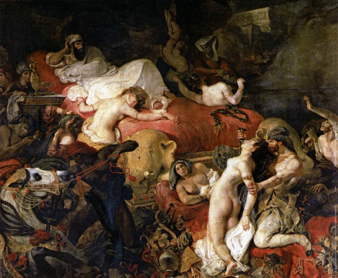 Eugene Delacroix The Death of Sardanapalus